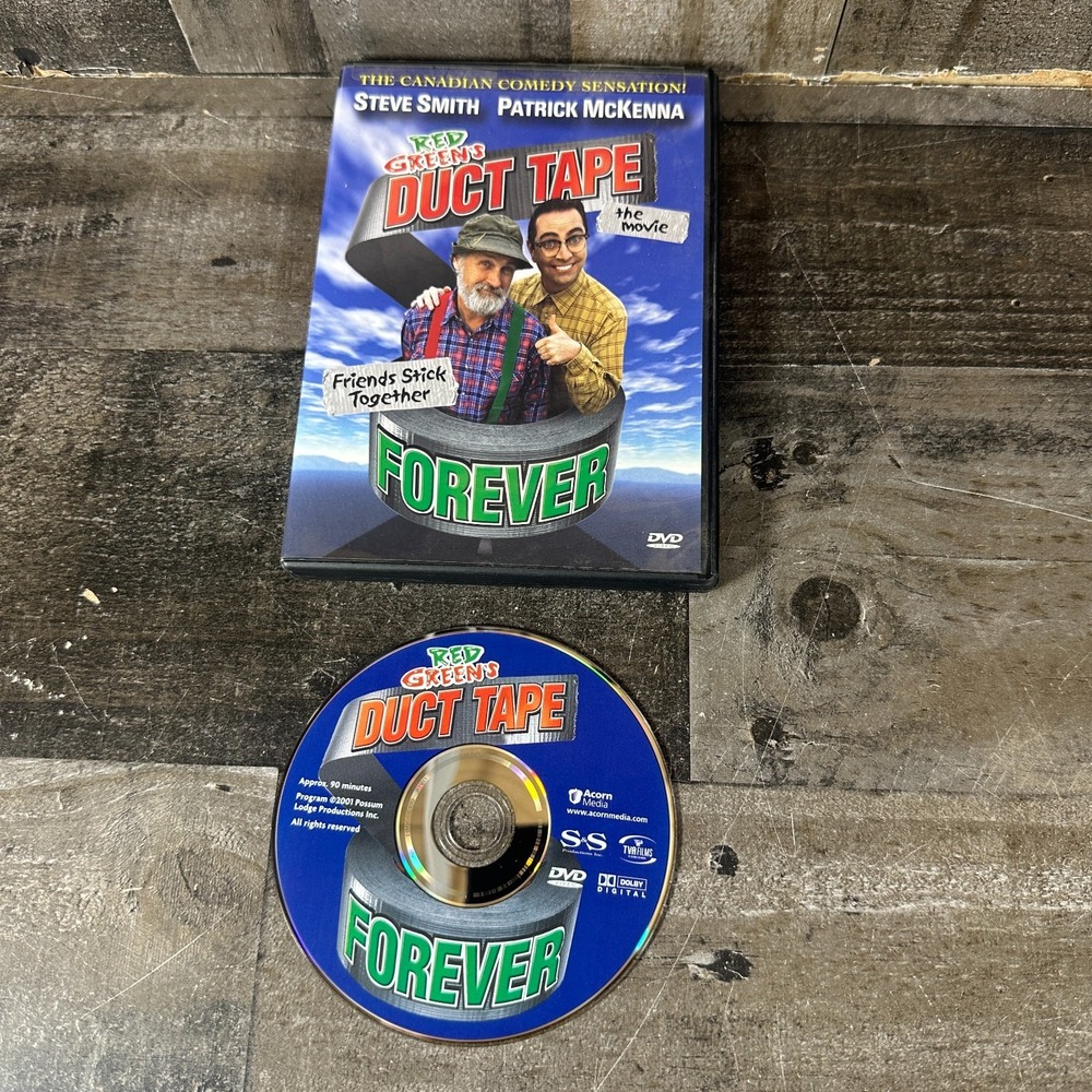 RED GREEN'S DUCT TAPE FOREVER: THE MOVIE DVD -  Steve Smith Patrick McKenna show